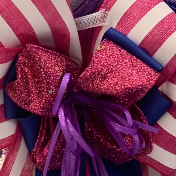 Handmade butterfly wreath - Picture 4 of 8